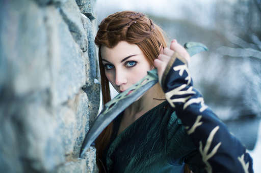 Про кино - Cosplay - Tauriel the hobbit desolation of Smaug